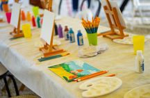 Paint And Drink Florentine Hills Art at La Birr'aia in Marignolle