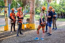 Coconut Cove Private Beach and Over The Ocean Zipline Adventure 