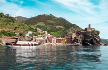 8 Hours Cinque Terre with Lunch on Boat in Spezia