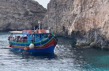 Full Day Private charter to Crystal & Blue Lagoon, Caves & Gozo