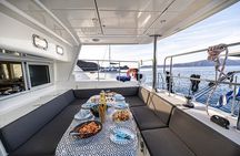 Semi Private Santorini Catamaran Tour