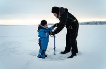 Snowmobile and Ice Fishing Excursion (private tour)