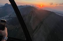Rio de Janeiro: Helicopter Flight Without Doors Christ the Redeemer