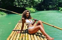  Bamboo Rafting Limestone Foot Massage/Negril 7 Miles Beach/Ricks Cafe Combo 