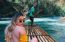  Bamboo Rafting Limestone Foot Massage/Negril 7 Miles Beach/Ricks Cafe Combo 