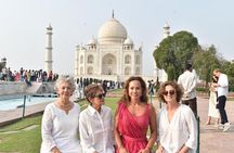 From Delhi: Sunrise Taj Mahal Tour with Elephant conservation