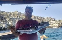 Makarounas Fishing Boat Trip with swimming stop and BBQ on board