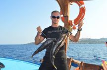 Makarounas Fishing Boat Trip with swimming stop and BBQ on board