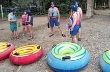 River Rapids Tubing and Beach Visit with Private Transportation
