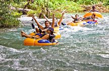 River Rapids Tubing and Beach Visit with Private Transportation