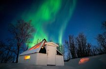 Aurora Crystal Lavvo Overnight stay with snowmobile trip