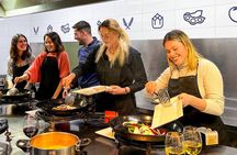 Paella Cooking Class, Wine Tasting & Central Market in Valencia