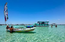 Destin: Luxury Crab Island Pontoon Charter w/ Restroom (Up to 18)