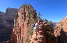  Zion National Park- Angels Landing Guided Hike Permit Included