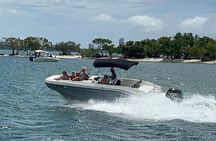 Island Adventure Miami Boat Rental to Raccoon Island Miami Tour