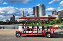Shared Yoga and Coffee Experience On The Trolley Pub