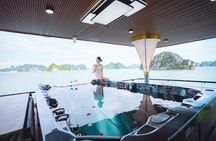 5 Star Luxury Cruise from Hanoi with pool, kayak, beach, buffet