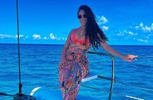 Luxury Catamaran to Isla Mujeres + Ice Bar Admission