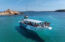 Boat trip through the coves of northern Menorca from Fornells