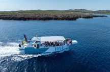 Boat trip through the coves of northern Menorca from Fornells