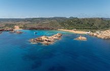 Boat trip through the coves of northern Menorca from Fornells