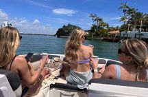Private Boat Tour Adventure in Miami Celeb Homes, Snorkeling, Fun