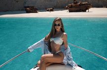 Private Luxury 6.5m 140hp Speedboat cruise Shipwreck & Blue Caves
