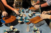 Resin Art Classes Sydney: Cheeseboards & Coasters