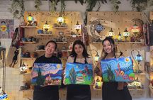 Paint and Sip Classes Brisbane: Acrylic Art, Canvas & Wine