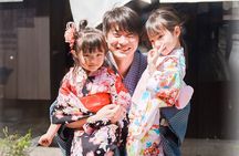 Kyoto Kimono Rental mimosa for Families