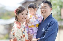 Kyoto Kimono Rental mimosa for Families