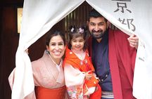 Kyoto Kimono Rental mimosa for Families