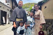 Kyoto Kimono Rental mimosa for Families