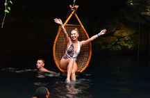 Small-Group 3 Hidden Cenotes Adventure with Tequila Tasting