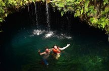 Small-Group 3 Hidden Cenotes Adventure with Tequila Tasting
