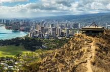 PRIVATE TOUR-Hike Diamond Head & Hawaiian Waterfall