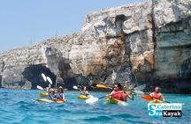Leuca kayak tour + swimming + speleo-trek in cave