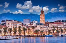 Split and Trogir from Cruise Ship in Split
