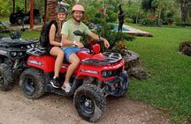 Off Road ATV Tour with Caverns, Cedral & Beach Time with Transfer