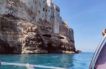 Boat tour from Monopoli to the caves of Polignano a Mare 