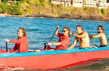 Outrigger Canoe Surfing at Kalapaki Beach 