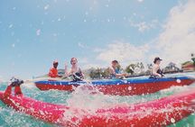 Outrigger Canoe Surfing at Kalapaki Beach 