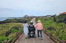 A comfortable wheelchair trip & east of Jeju