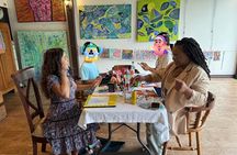 2 Hour Art Class Exhibition of More than 100 Art Works