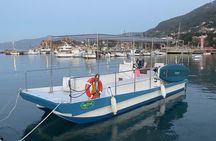 Discovering Cefalù's Coastline Activity on a Mini Catamaran