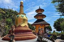 North Bali highlights: Buddhist temple, Waterfall & hot spring 
