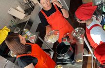 Cooking Ramen&Gyoza/KatsuCurry/Bento/Okonomiyaki+Store Tour@Osaka