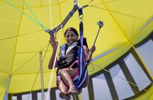 fly with our ascending parachute 