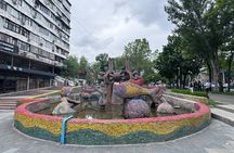 Bishkek Street Murals , Mosaics Arts and Kyrgyz Nomadic History