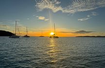 Private Sunset Snorkeling Cruise from St. John or St. Thomas